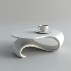 Creative coffe table, minimalist approach