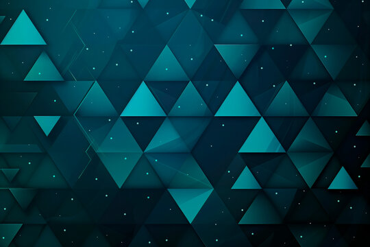 abstract triangles blue background vector | price 1 credit usd $1
