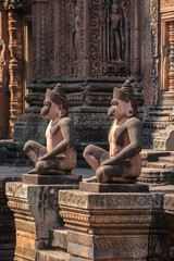 Banteay Srei Hindu Temple located in the area of Angkor Wat, Cambodia - 749499385