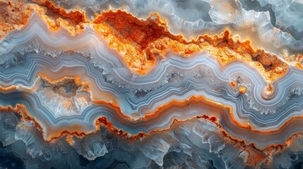 Rock surface of agate with gradients - obrazy, fototapety, plakaty