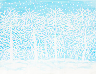 Obraz premium Winter forest 2 [aomtomg