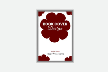 simple creative book cover design template 