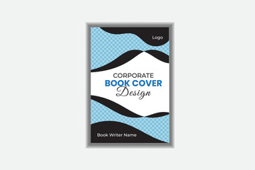simple creative book cover design template 