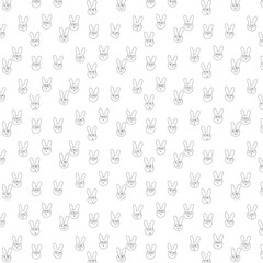  Background rabbit muzzle th holiday decoration.