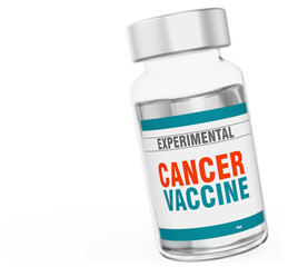 Bottle of Vaccine, treatment of Cancer - 749509502