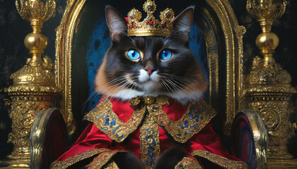 le roi de la maison : le chat - 749510724