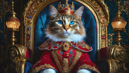 le roi de la maison : le chat - 749512137