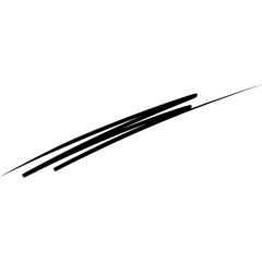 Hand drawn doodle brush lines, Doodle line, underline, headline 