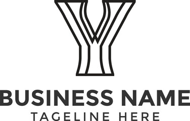 Letter Y logo, Letter Y logo design vector template, letter Y icon
