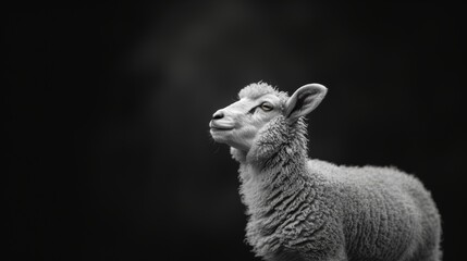 Obraz premium sheep on the farm