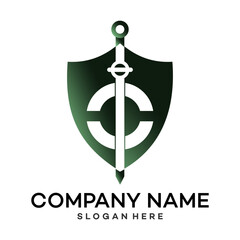 Unique sword shield, strong and elegant