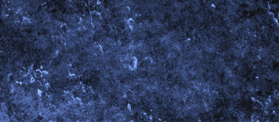 Rich blue stone or rock textured banner with elegant holiday color.  blue concrete surface background. marble texture background. glossy wall tile textured background.