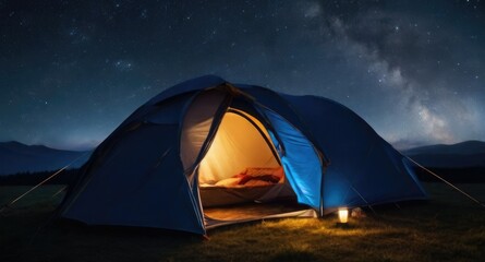 Adventure Awaits: Camping Under a Starry Sky Beckons Explorers 