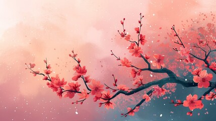 Celebration of Spring, Flowers, Chinese Style