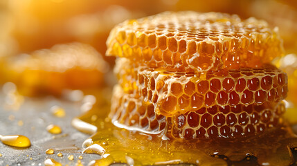 Gilded honey temptation