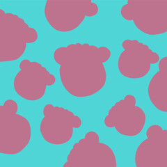 Patterns Seamless cute Desain 