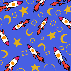 Patterns Seamless cute Desain 