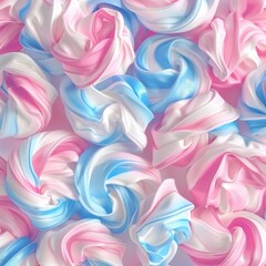 Background Texture in the Saltwater Taffy Stretch Sweet Pull Style created with Generative AI Technology
