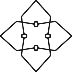 mandala islamic ornament