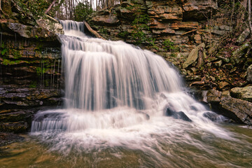 Fototapeta premium Flood stage Waterfall