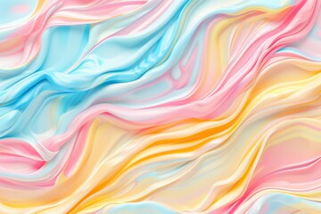 Background Texture in the Saltwater Taffy Stretch Sweet Pull Style created with Generative AI Technology - obrazy, fototapety, plakaty