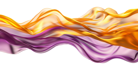 Abstract Luminescence: Exploring the Depths of Gold and Purple