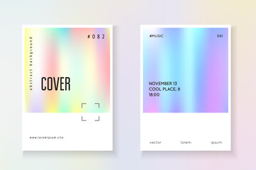 Rainbow Pattern. Modern Design. Fashion Screen. Spectrum Fluid. Pearlescent Background. Pink Geometric Label. Colorful 90s Illustration. Violet Rainbow Pattern