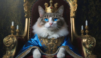 le roi de la maison : le chat - 749539528