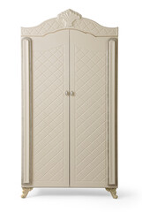 wardrobe isolated on white background