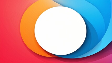 Circle abstract background for presentation, banner, template