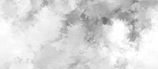 Abstract background with white and gray watercolor texture .digital pastel art watercolor splash texture .vintage white and gray sky and cloudy background .hand painted vector  watercolor design .