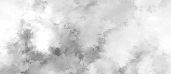 Abstract background with white and gray watercolor texture .digital pastel art watercolor splash texture .vintage white and gray sky and cloudy background .hand painted vector  watercolor design .