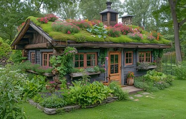 Constructing a Living Roof for a Garden Shed