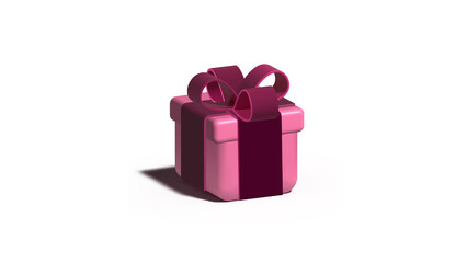 gift box with ribbon