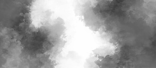 Abstract background with white and gray watercolor texture .digital pastel art watercolor splash texture .vintage white and gray sky and cloudy background .hand painted vector  watercolor design .
