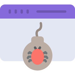Bomb Vector Flat Icon