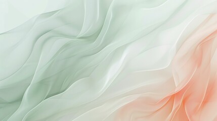 Obraz premium Close Up of Pink and Green Background