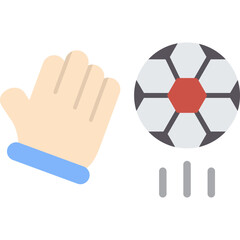 Goalie Vector Flat Icon