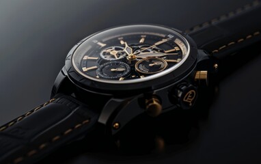 Elegant Timepiece: Capturing Luxury in Every Second