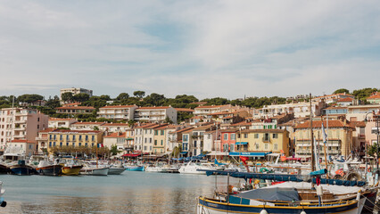 Colorful port of Cassis
