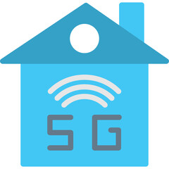 5G-17 Vector Flat Icon