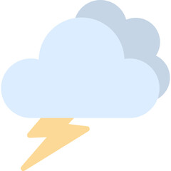 Storm Vector Flat Icon