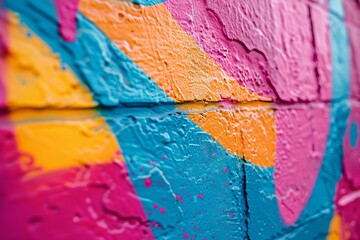 1980s Graffiti Art Inspired Textured Backgrounds  