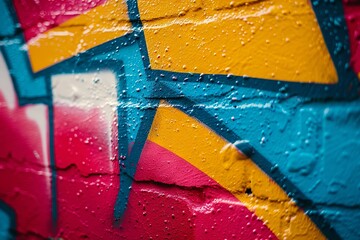 1980s Graffiti Art Inspired Textured Backgrounds

