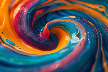 Swirls in Psychedelic 1960s Style