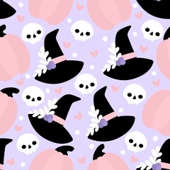 Halloween seamless pattern