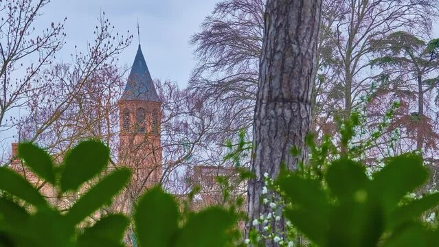 Saint Exupere Parish on 6 Lamarck Street near Museum of Toulouse, France.