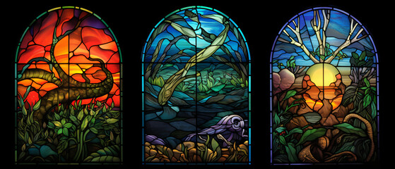 Conceptual Stained Glass