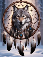 Epic fantasy Wilderness Chronicles: Wolf Dreamcatcher's Tale