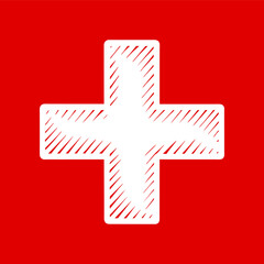 Fototapeta premium Minimalist futuristic Robot colorful, computer human body DNA strands, autonomous vehicle, green Check mark, Elephant, Crocodile, bacterias Silhouette Vector Graphics element illustration